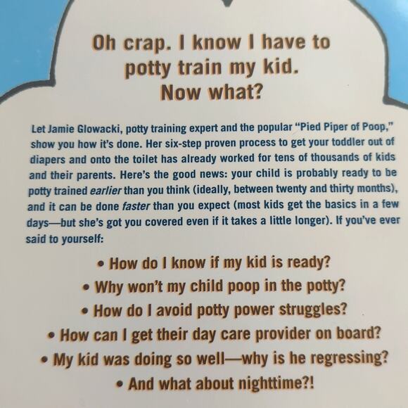 Oh Crap! Potty Training Everything Modern Parents Need to Know Paperback Book - Picture 4 of 4